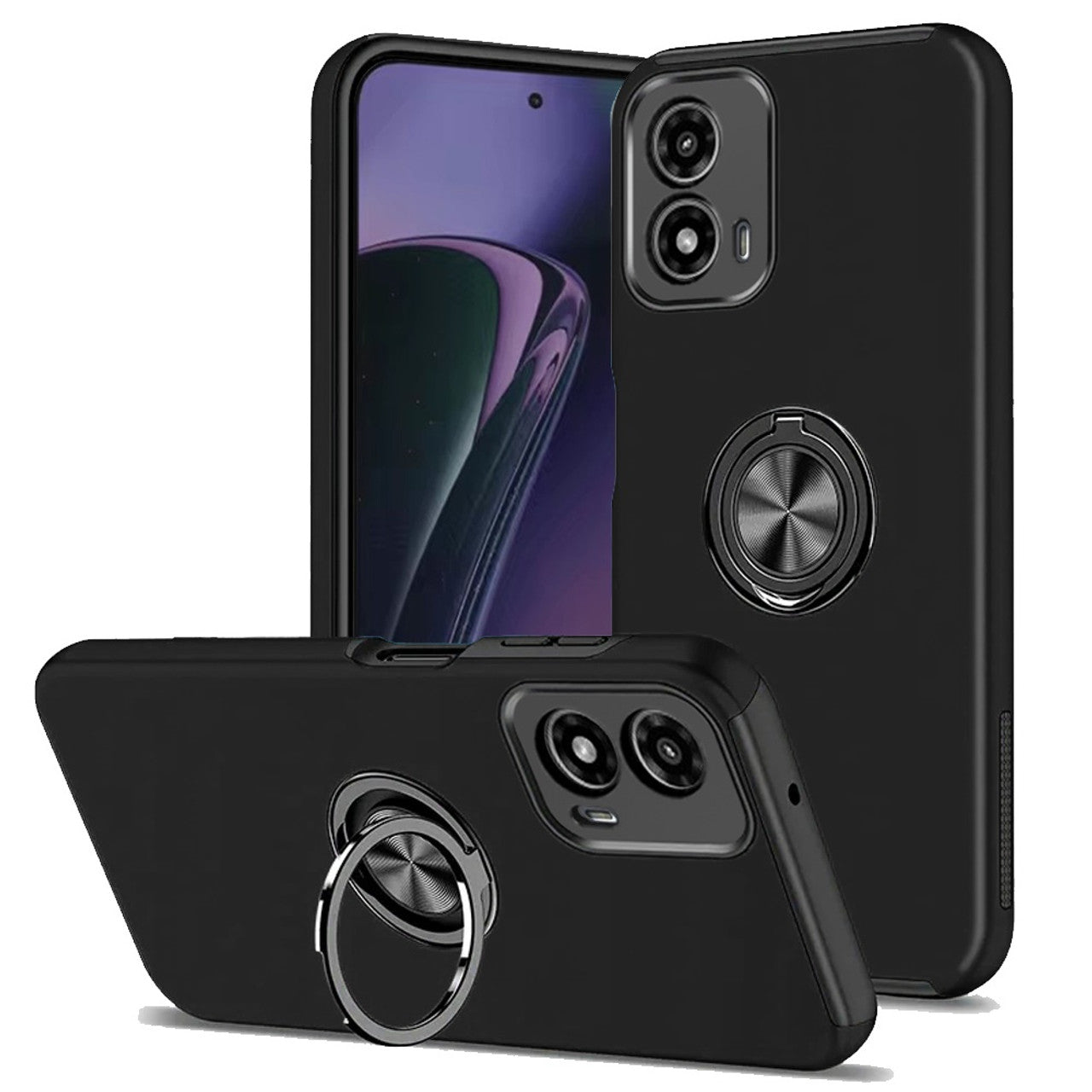 Coque hybride magnétique invisible pour Motorola Moto G Play (2024) Coque hybride magnétique invisible pour Motorola Moto G Play (2024)